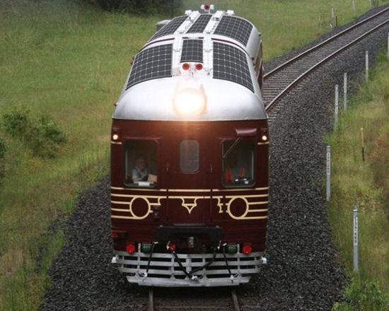 В Австралии появится электропоезд на солнечной энергии