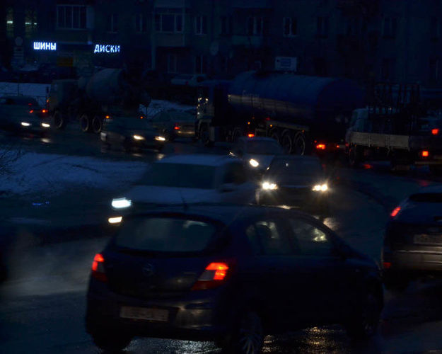 Городское освещение в городе Рязани