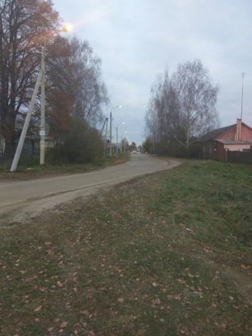 Село Вышгород, уличное освещение