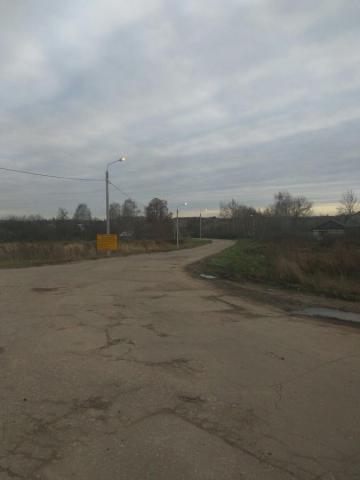 Село Вышгород, уличное освещение