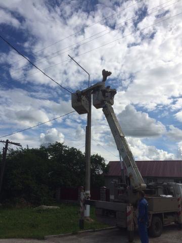 Выполнение работ по устройству искусственного освещения автомобильных дорог: Дашки-2